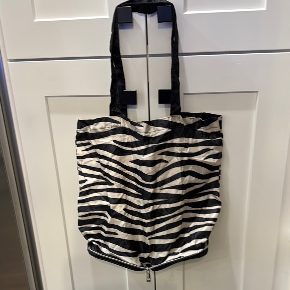 Zebra Print Tote Bag